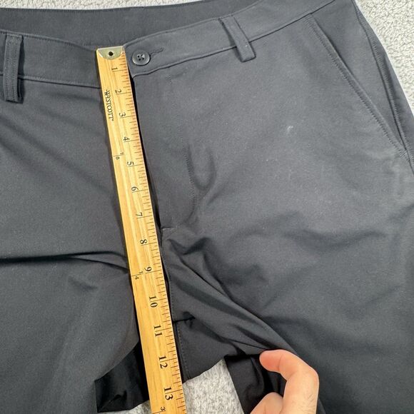 Under Armour Pants Mens 38x30 Black Performance Stretch Chino Golf - Picture 6 of 10